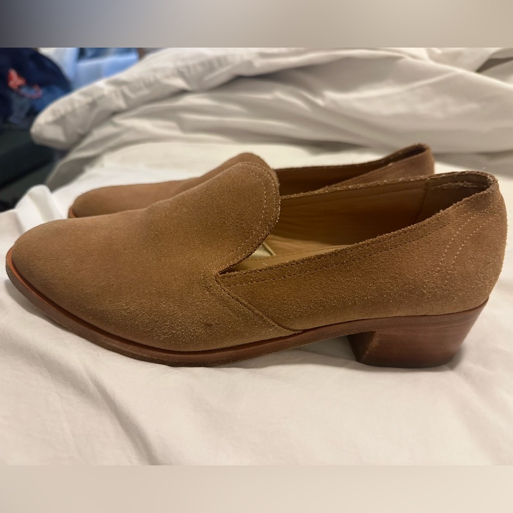 Tan Soludos Sophia Block Heel